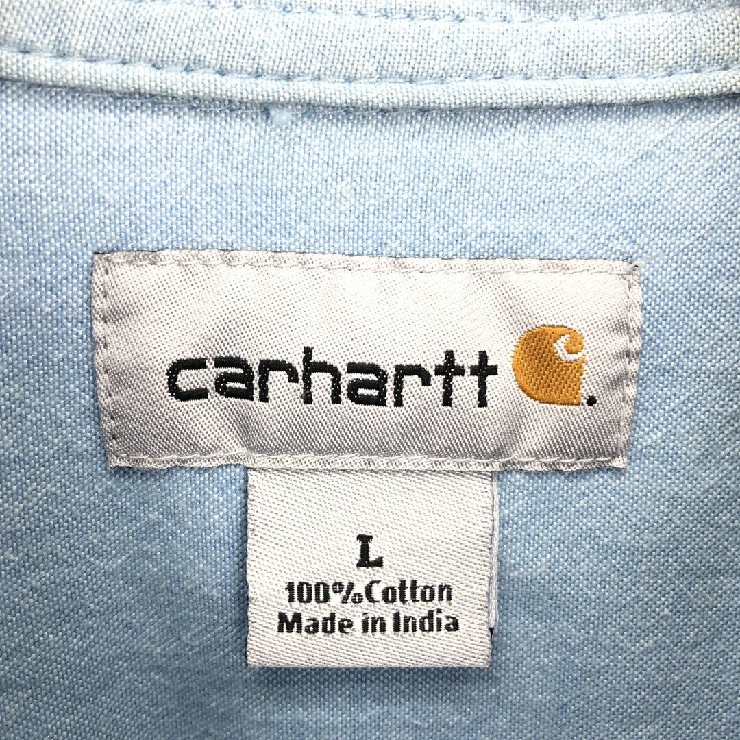 carhartt(カーハート)の古着 カーハート Carhartt 長袖 ボタンダウンシャツ メンズL /eaa427310 メンズのトップス(シャツ)の商品写真