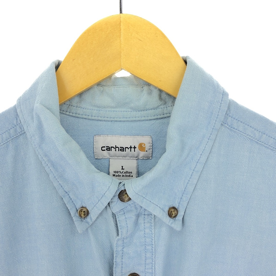 carhartt(カーハート)の古着 カーハート Carhartt 長袖 ボタンダウンシャツ メンズL /eaa427310 メンズのトップス(シャツ)の商品写真