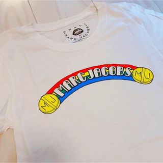 マークバイマークジェイコブス(MARC BY MARC JACOBS)の美品 MARC JACOBS ロゴTシャツ(Tシャツ(半袖/袖なし))