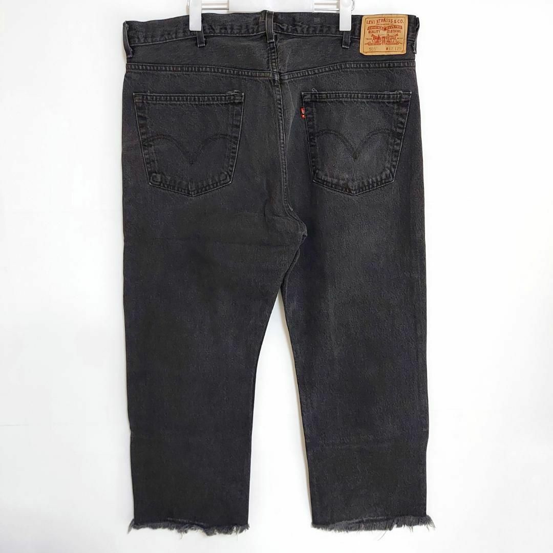 Levi's(リーバイス)のリーバイス505 Levis W42 ブラックデニムパンツ 黒 00s 8411 メンズのパンツ(デニム/ジーンズ)の商品写真