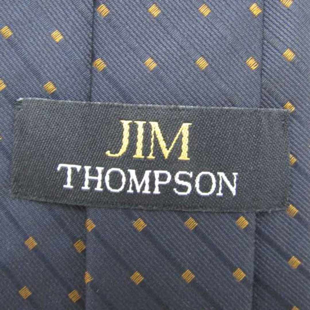 Jim Thompson(ジムトンプソン)のジムトンプソン ブランド ネクタイ ストライプ柄 ドット シルク メンズ ネイビー JIM THOMPSON メンズのファッション小物(ネクタイ)の商品写真