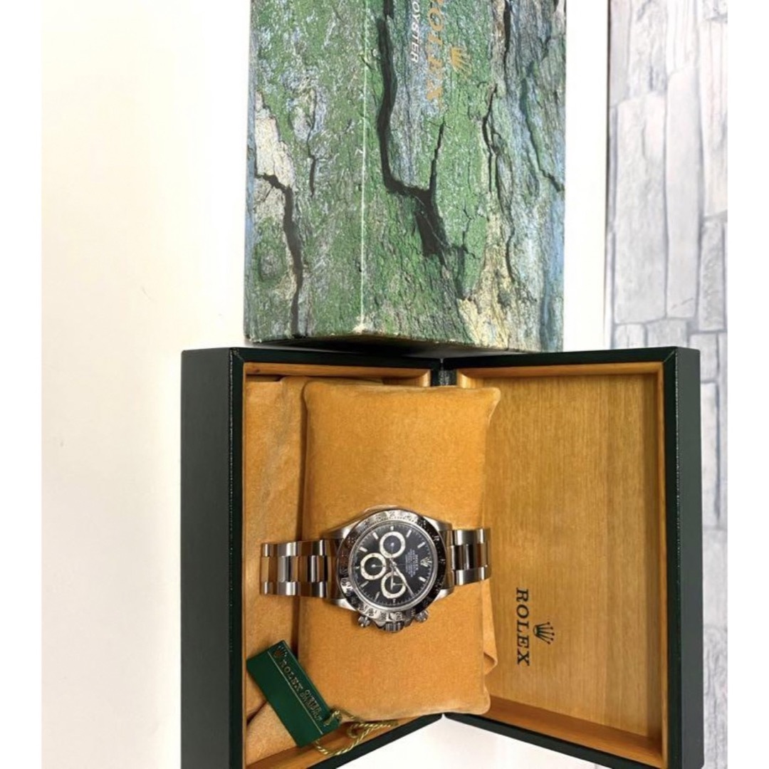 ② ロレックス 16520 デイトナ SS ブラック文字盤 エルプリメロ メンズの時計(腕時計(アナログ))の商品写真