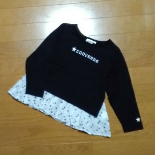 コンバース(CONVERSE)の105cm♥CONVERSE コンバース ロンT カットソー トップス シフォン(Tシャツ/カットソー)