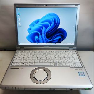 Panasonic - A10 傷が少ない美品Panasonic レッツノート CF-SZ6 8GBの Panasonic - A10 傷が少ない美品Panasonic レッツノート CF-SZ6 8GBの