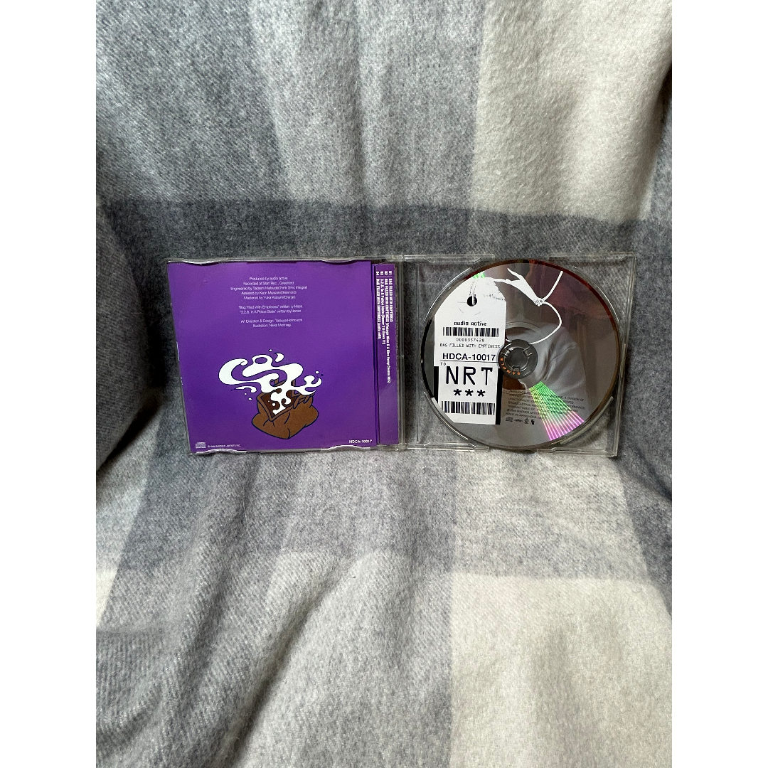 オーディオアクティブ：Bag Filled With Emptiness エンタメ/ホビーのCD(ポップス/ロック(邦楽))の商品写真