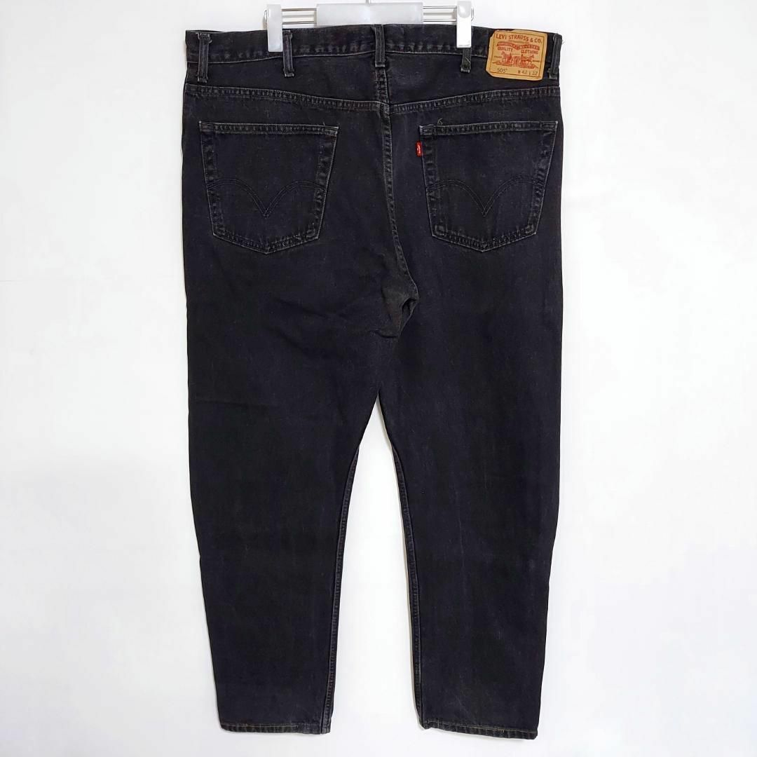 Levi's(リーバイス)のリーバイス505 Levis W42 ブラックデニムパンツ 黒 00s 8415 メンズのパンツ(デニム/ジーンズ)の商品写真