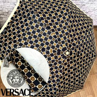 ジャンニヴェルサーチ(Gianni Versace)のVERSACE ジャンニヴェルサーチ メデューサ 太陽神 折り畳み傘 日傘 雨傘(傘)