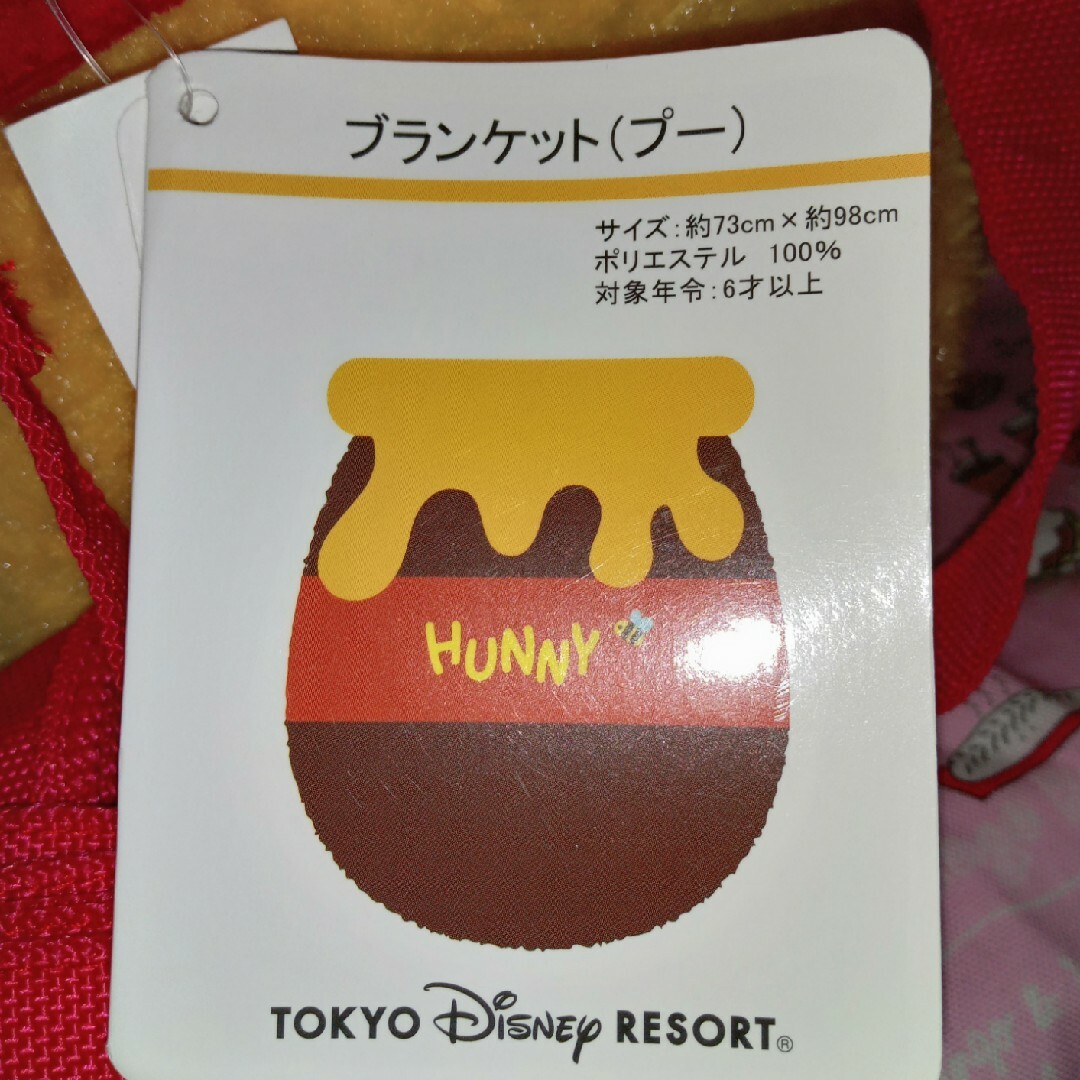 Disney(ディズニー)の値下！ﾌﾟﾛﾌ&商品説明必読◆TDR購入◆ﾌﾟｰさん♪背負えるﾌﾞﾗﾝｹｯﾄ♪② エンタメ/ホビーのコレクション(その他)の商品写真