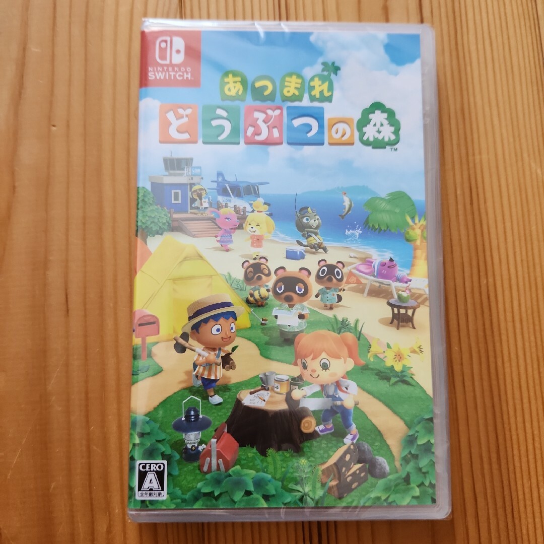 【シュリンク付き】あつまれどうぶつの森 Switch ソフト どうぶつの森 エンタメ/ホビーのゲームソフト/ゲーム機本体(家庭用ゲームソフト)の商品写真