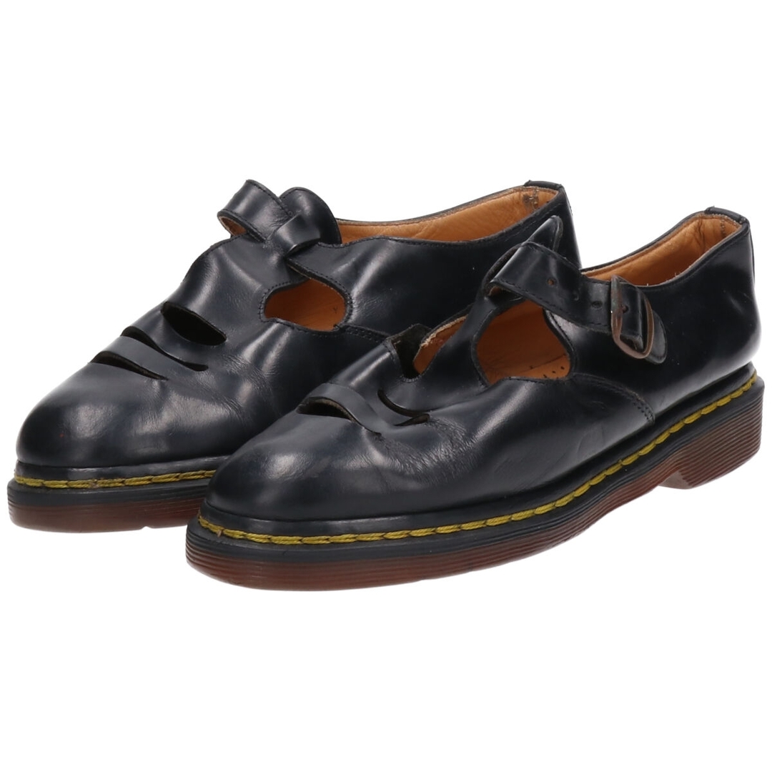 Dr.Martens(ドクターマーチン)の古着 ドクターマーチン Dr.Martens ストラップシューズ 英国製 7 レディース25.5cm /saa009339 レディースの靴/シューズ(ブーツ)の商品写真