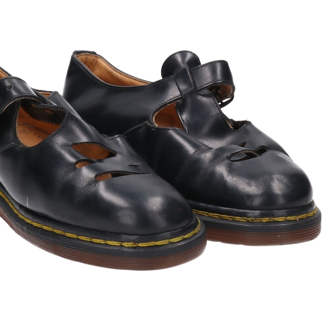 Dr.Martens(ドクターマーチン)の古着 ドクターマーチン Dr.Martens ストラップシューズ 英国製 7 レディース25.5cm /saa009339 レディースの靴/シューズ(ブーツ)の商品写真