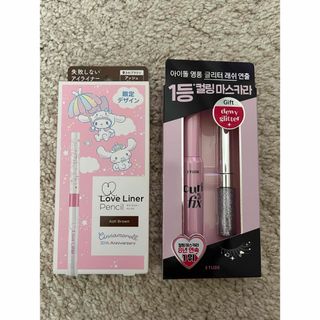 エチュードハウス(ETUDE HOUSE)の限定　LoveLiner ラブライナー シナモロール　エチュードハウス　マスカラ(マスカラ)