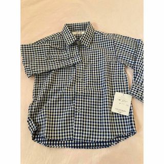 ハンドメイド リバティMille Fleursのスタンドカラーシャツ110の通販 ハンドメイド リバティMille Fleursのスタンドカラーシャツ110の通販