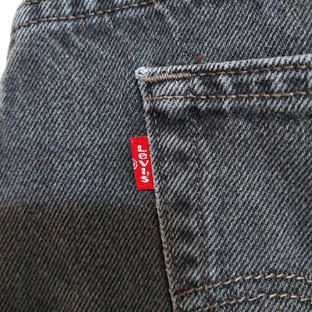 Levi's(リーバイス)のリーバイス505 Levis W34 ブラックデニムパンツ 黒 00s 8421 メンズのパンツ(デニム/ジーンズ)の商品写真