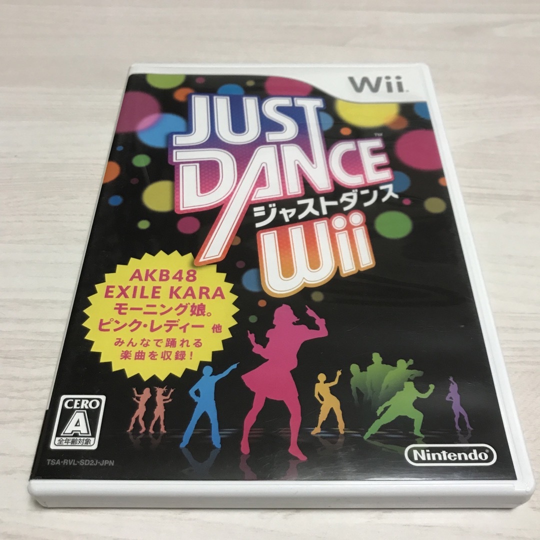 JUST DANCE（ジャストダンス） Wii エンタメ/ホビーのゲームソフト/ゲーム機本体(家庭用ゲームソフト)の商品写真