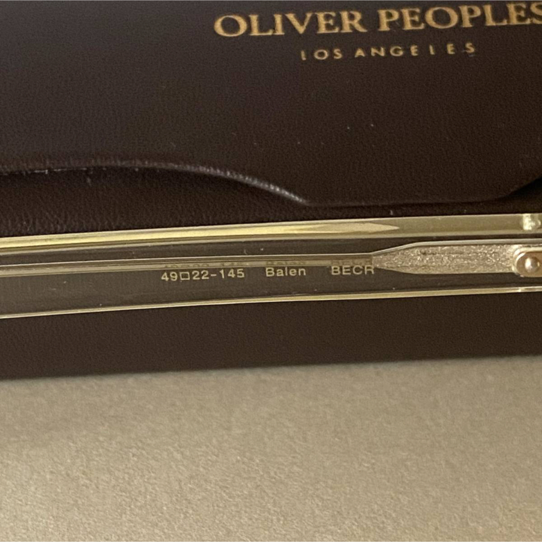 Oliver Peoples(オリバーピープルズ)のOV216 新品 OLIVER PEOPLES Balen メガネ フレーム メンズのファッション小物(サングラス/メガネ)の商品写真