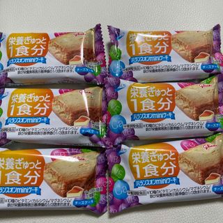 バランスオンminiケーキ 江崎グリコ ミニケーキ　チーズケーキ味 6個(菓子/デザート)