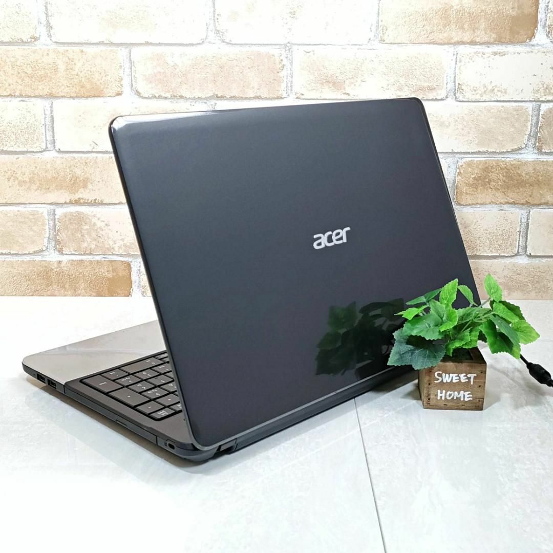 Acer(エイサー)の78【爆速SSD♥カメラ搭載】オフィス付き✨設定済みノートパソコン/初心者 スマホ/家電/カメラのPC/タブレット(ノートPC)の商品写真