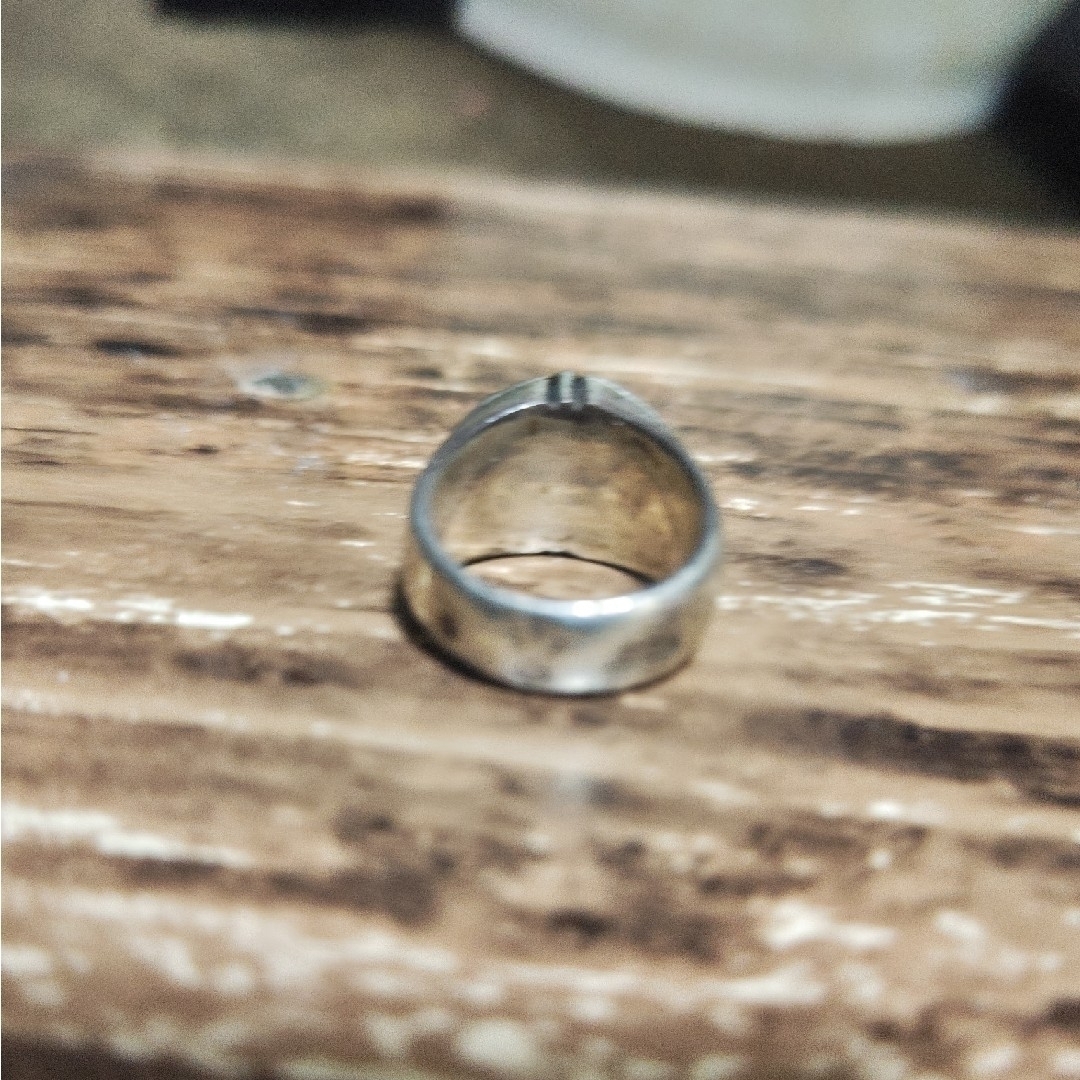 Gabor(ガボール)のガボール　クロスオーバルリング　22.5号 メンズのアクセサリー(リング(指輪))の商品写真