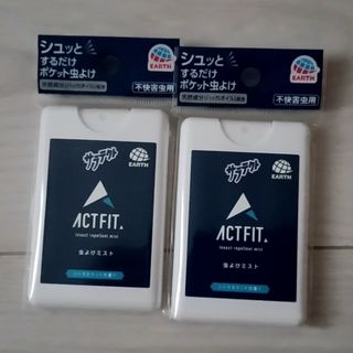 サラテクト ACTFIT カードタイプ 虫よけミスト 不快害虫 虫除けスプレー