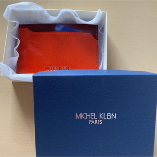 ミッシェルクラン(MICHEL KLEIN)のミッシェルクラン パスケース 定期入れ 革 牛革 MK026(名刺入れ/定期入れ)