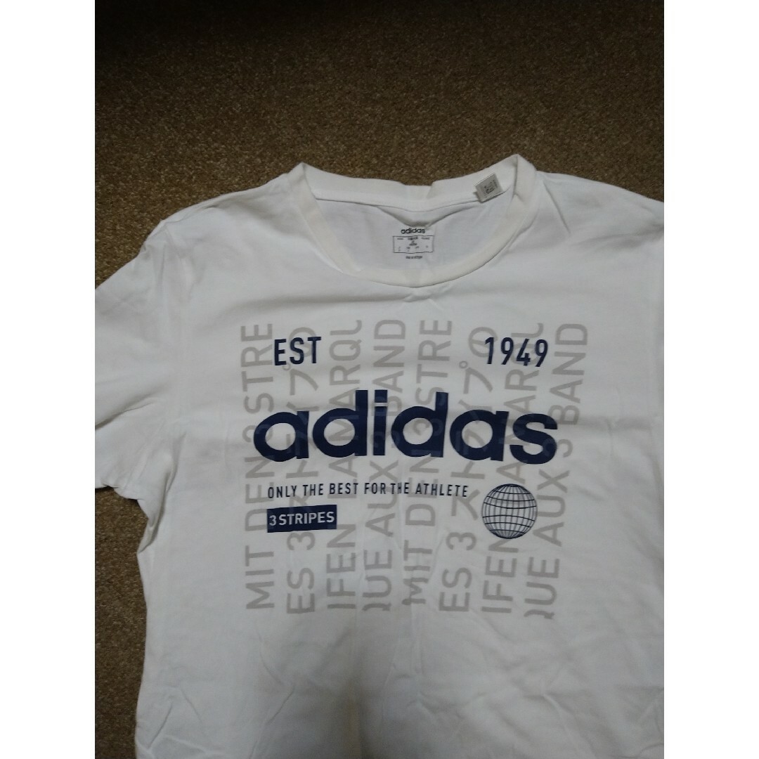 adidas(アディダス)のadidasメンズTシャツ メンズのトップス(Tシャツ/カットソー(半袖/袖なし))の商品写真