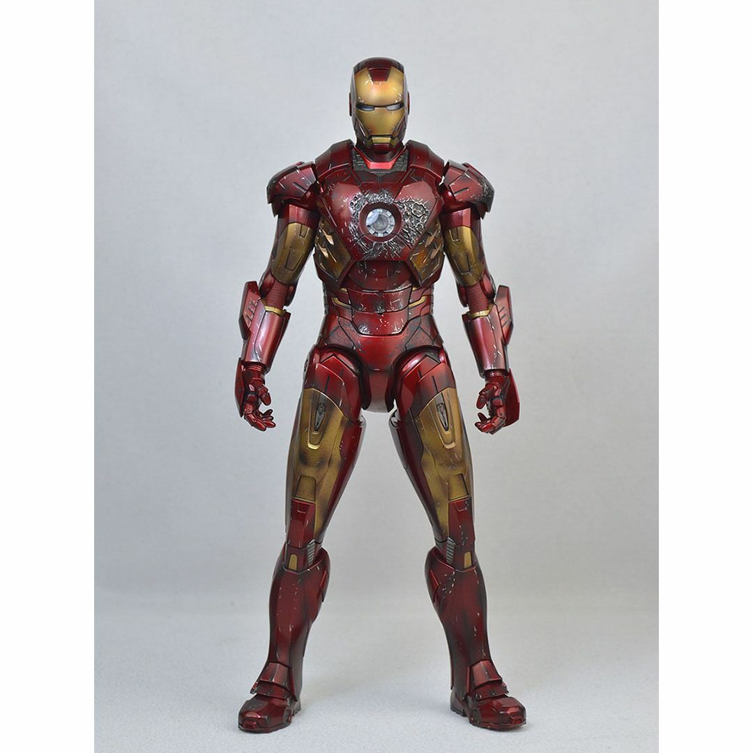 Hot Toys(ホットトイズ)のホットトイズ 1/6 アイアンマン・マーク7 バトルダメージ版 フィギュア エンタメ/ホビーのフィギュア(アメコミ)の商品写真