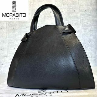 モラビト(MORABITO)のMORABITO STELLA MM BLACK ステラ レザー ハンドバッグ(ハンドバッグ)