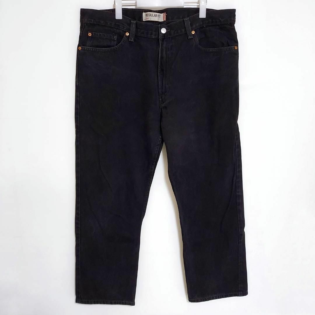 Levi's(リーバイス)のリーバイス505 Levis W40 ブラックデニムパンツ 黒 00s 8435 メンズのパンツ(デニム/ジーンズ)の商品写真