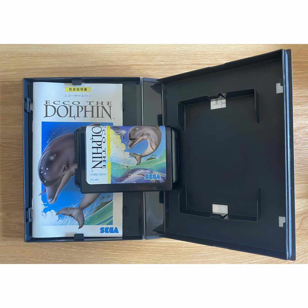 SEGA Games(セガゲームス)のメガドライブ エコー・ザ・ドルフィン　ECCO DOLPHIN ゲームソフト  エンタメ/ホビーのゲームソフト/ゲーム機本体(家庭用ゲームソフト)の商品写真