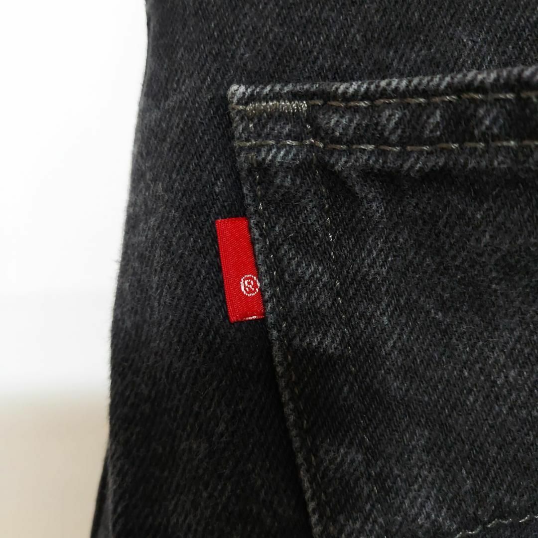 Levi's(リーバイス)のリーバイス505 Levis W38 ブラックデニム 黒 ストレート 8425 メンズのパンツ(デニム/ジーンズ)の商品写真