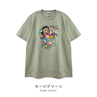 ブリアナギガンテ　Bari Cawaii Tshirt　セージグリーン(Tシャツ/カットソー(半袖/袖なし))