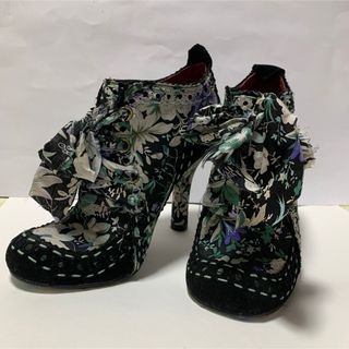 Irregular Choice - Irregular Choice Abigail's Party 花柄ブーティ