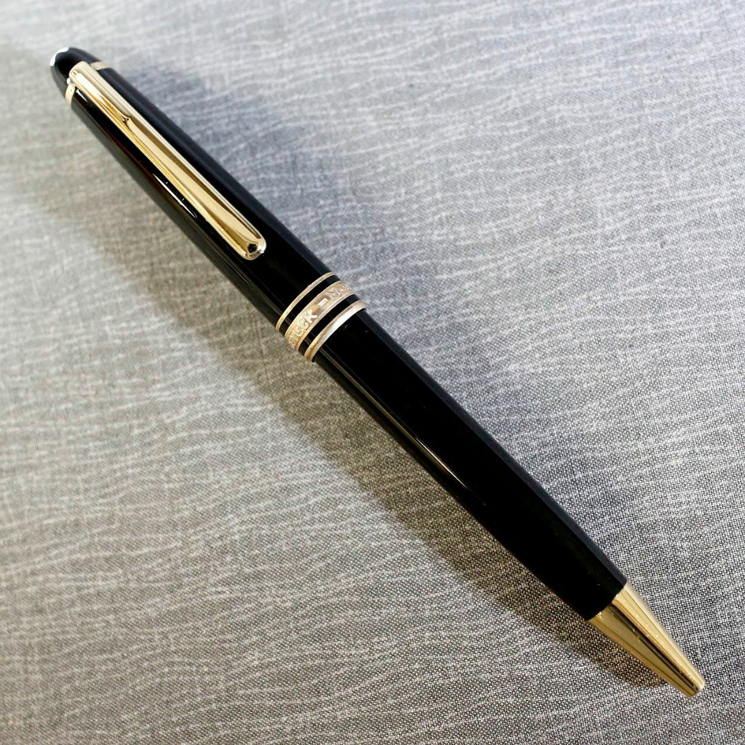 MONTBLANC(モンブラン)の【美品 西ドイツ製】モンブラン ボールペン １６４ クラシックサイズ ゴールド インテリア/住まい/日用品の文房具(ペン/マーカー)の商品写真