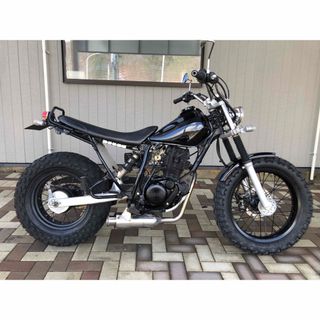 YAMAHA❗️TW200 DG07J ブラック　スカチューン　Fタイヤ新品