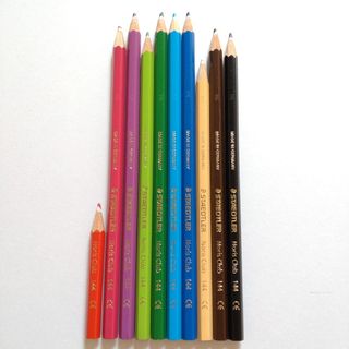 ステッドラー(STAEDTLER)の【訳あり】色鉛筆 STAEDTLER Noris Club 144 10本セット(色鉛筆)