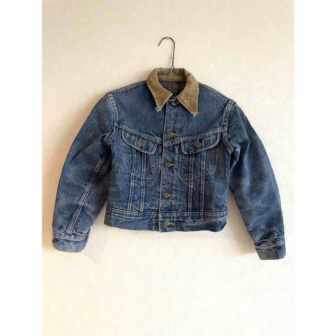 78〜80s USA製 Lee デニムジャケット 縦縞ライナー 78〜80s USA製 Lee デニムジャケット 縦縞ライナー