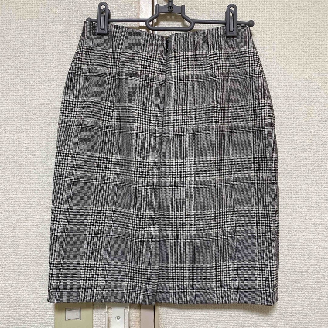 H&M(エイチアンドエム)のH&M グレンチェック ボタンスカート レディースのスカート(ひざ丈スカート)の商品写真