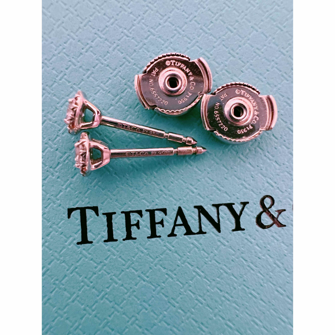 Tiffany & Co.(ティファニー)のお値下げ　TIFFANY&Co.ソレスト　pt950ダイヤピアス レディースのアクセサリー(ピアス)の商品写真