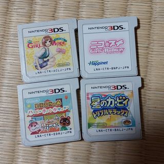 ニンテンドー3DS(ニンテンドー3DS)の3DS　4本セット(携帯用ゲームソフト)