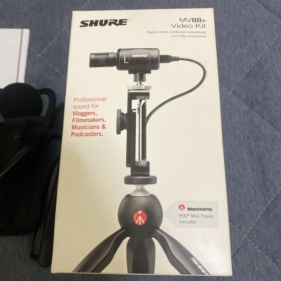 SHURE MV88+ VIDEO KIT 楽器のレコーディング/PA機器(マイク)の商品写真