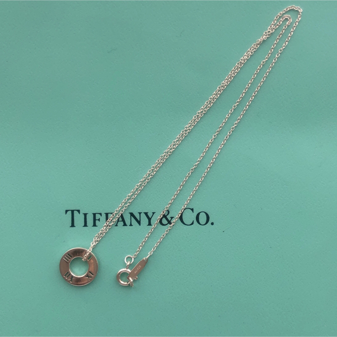 Tiffany & Co.(ティファニー)の保存袋付き♡ティファニー　ネックレス　アトラス　サークル　シルバー　ペンダント レディースのアクセサリー(ネックレス)の商品写真