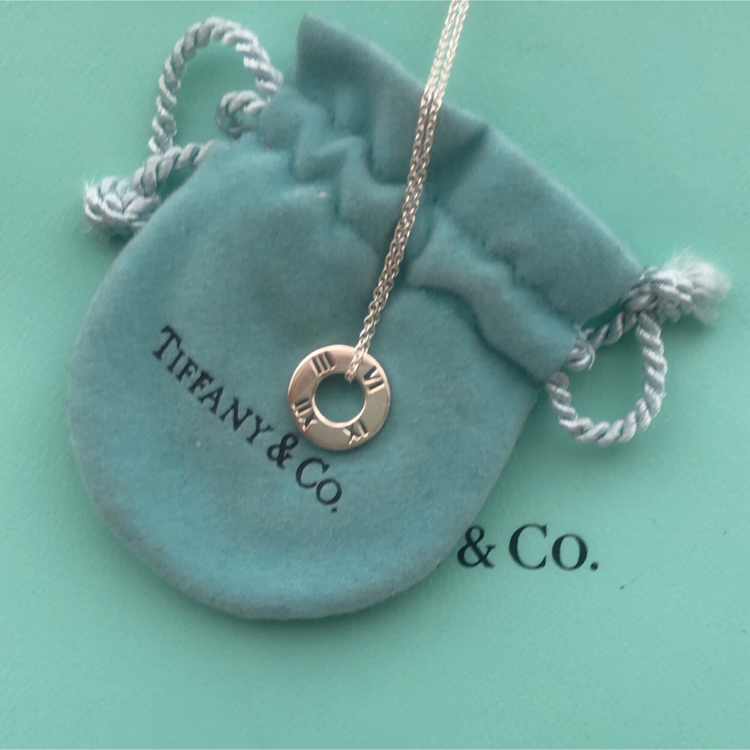 Tiffany & Co.(ティファニー)の保存袋付き♡ティファニー　ネックレス　アトラス　サークル　シルバー　ペンダント レディースのアクセサリー(ネックレス)の商品写真