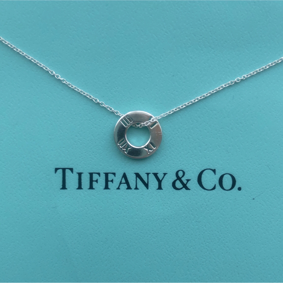 Tiffany & Co.(ティファニー)の保存袋付き♡ティファニー　ネックレス　アトラス　サークル　シルバー　ペンダント レディースのアクセサリー(ネックレス)の商品写真