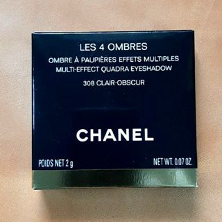 シャネル(CHANEL)のシャネル CHANEL レ キャトル オンブル #308 クレール オブスキュ…(アイシャドウ)