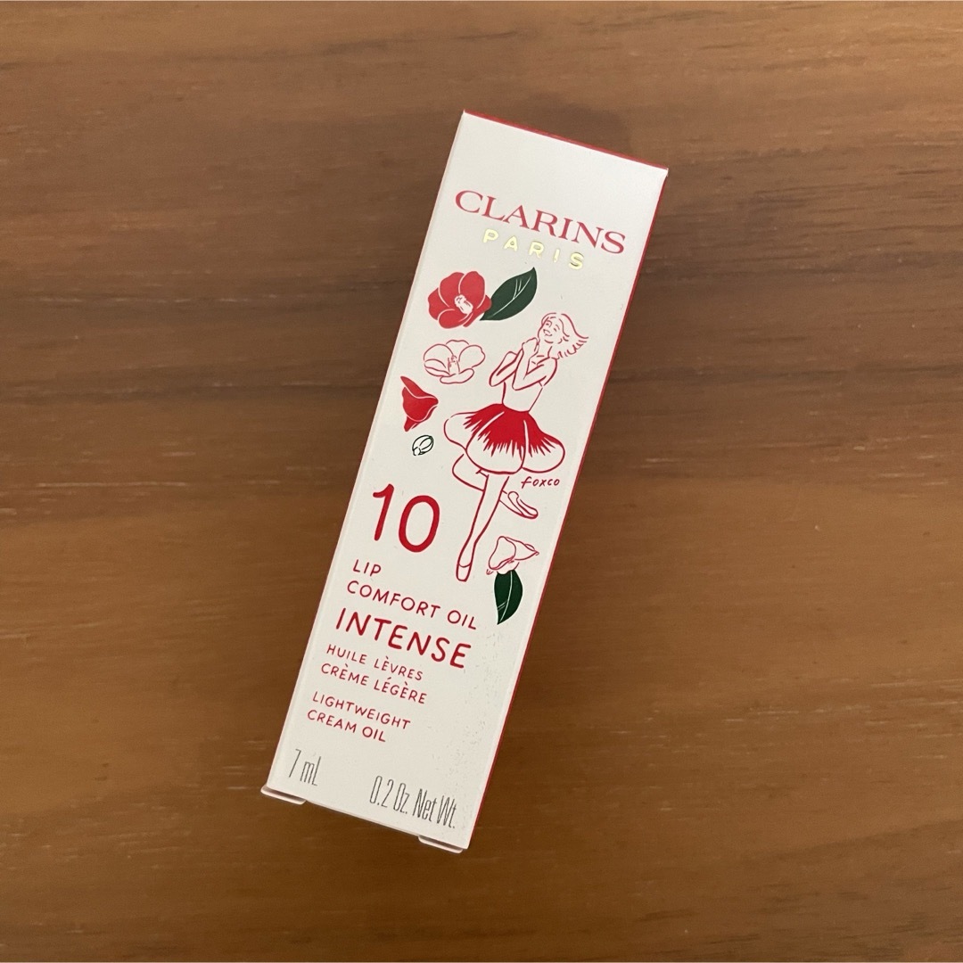 CLARINS(クラランス)の新品未使用☆ クラランス　コンフォート　リップオイル　インテンス10 コスメ/美容のベースメイク/化粧品(リップグロス)の商品写真