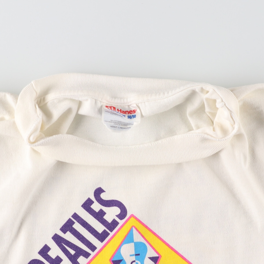 Hanes(ヘインズ)の古着 90~00年代 ヘインズ Hanes THE BEATLES ビートルズ バンドTシャツ バンT メンズL ヴィンテージ /evb004735 メンズのトップス(Tシャツ/カットソー(半袖/袖なし))の商品写真