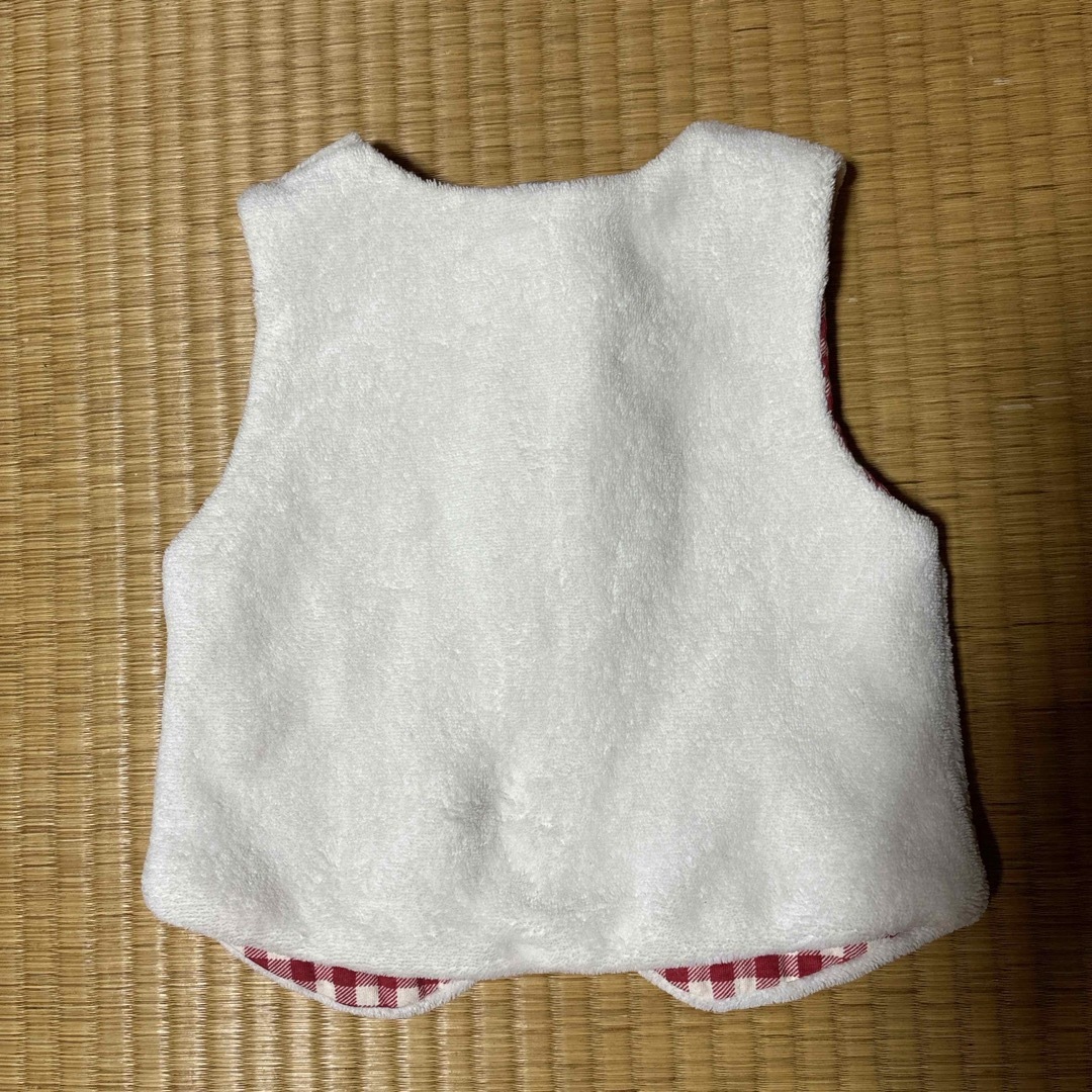 ベビー　ベスト　80cm キッズ/ベビー/マタニティのキッズ服女の子用(90cm~)(ジャケット/上着)の商品写真