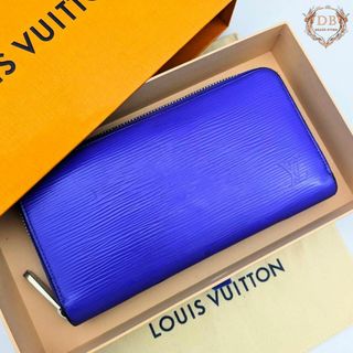 ルイヴィトン(LOUIS VUITTON)のルイヴィトン エピ ジッピーウォレット ライトパープル フィグ シルバー 長財布(財布)