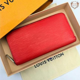 ルイヴィトン(LOUIS VUITTON)のルイヴィトン エピ ジッピーウォレット レッド シルバー金具 長財布(財布)